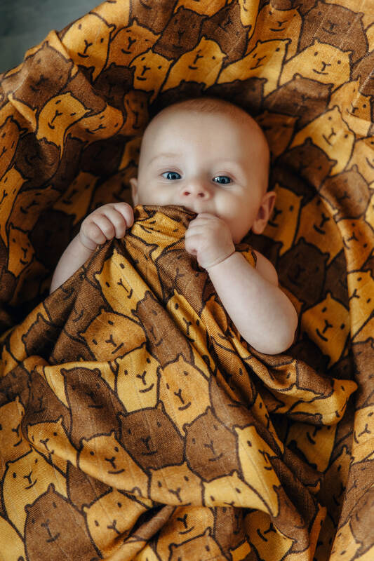 Swaddle Blanket - CAPYBARAS - TRIBU #babywearing
