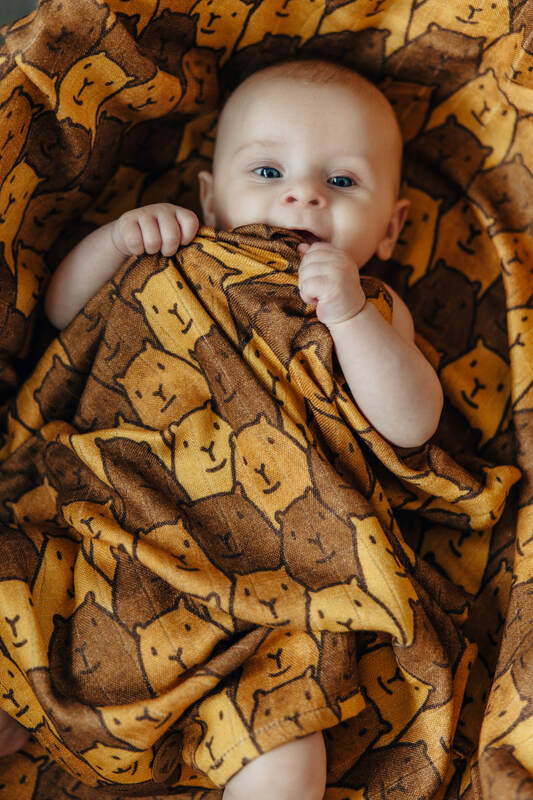 Swaddle Blanket - CAPYBARAS - TRIBU #babywearing
