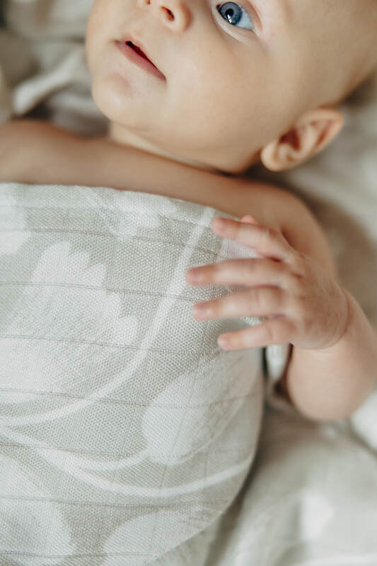 Swaddle Blanket - VIRIDIFLORA - CONNECT #babywearing