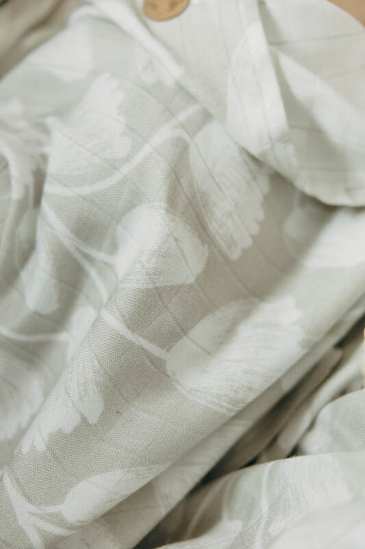 Swaddle Blanket - VIRIDIFLORA - CONNECT #babywearing