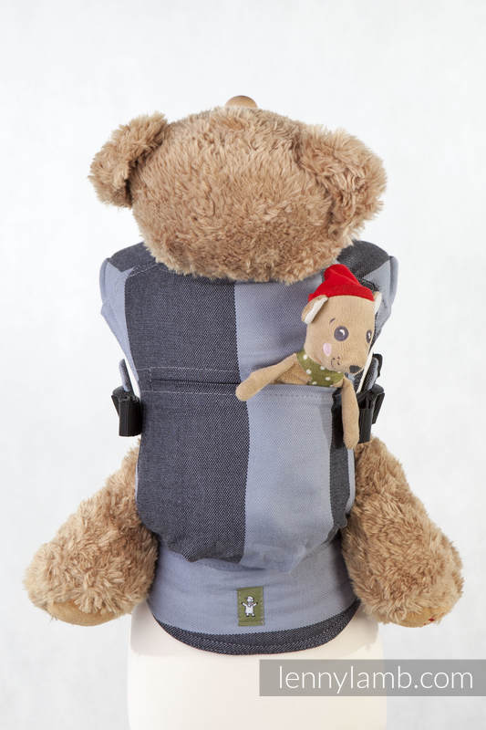 Doll Carrier made of woven fabric - MOON ROCK #babywearing