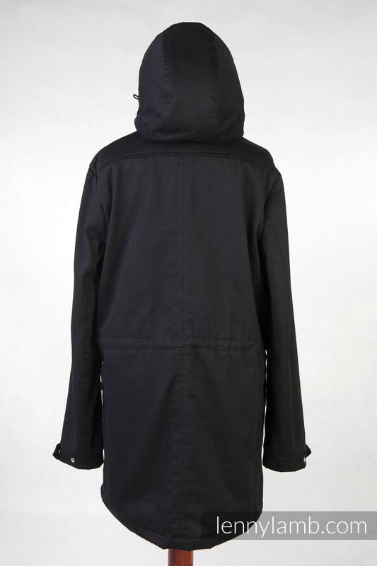 Parka Coat - size M - Black & Customized Finishing #babywearing