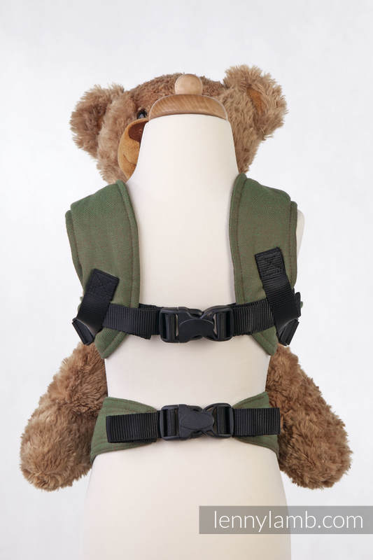 Doll Carrier made of woven fabric, 100% cotton - DIAMOND CAMO #babywearing