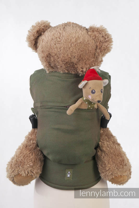 Doll Carrier made of woven fabric, 100% cotton - DIAMOND CAMO #babywearing