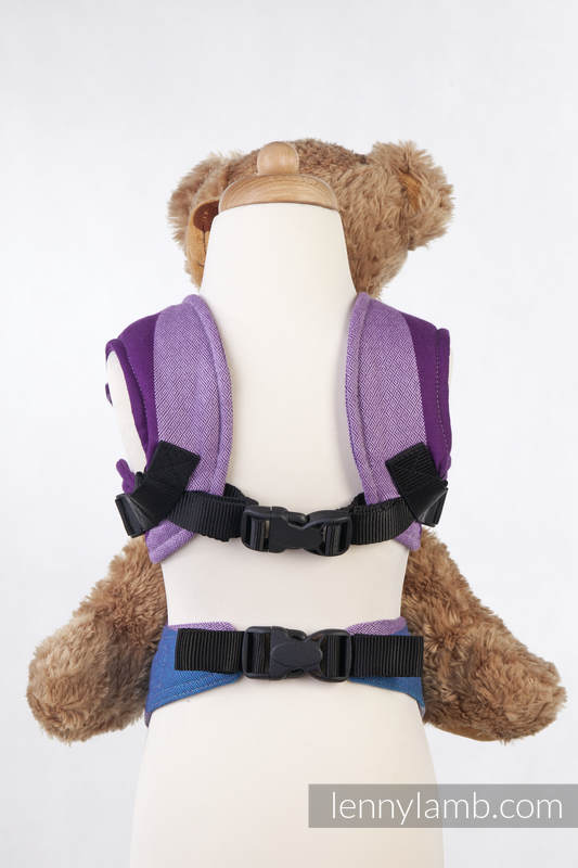 Doll Carrier made of woven fabric, 100% cotton - NORWEGIAN DIAMOND #babywearing