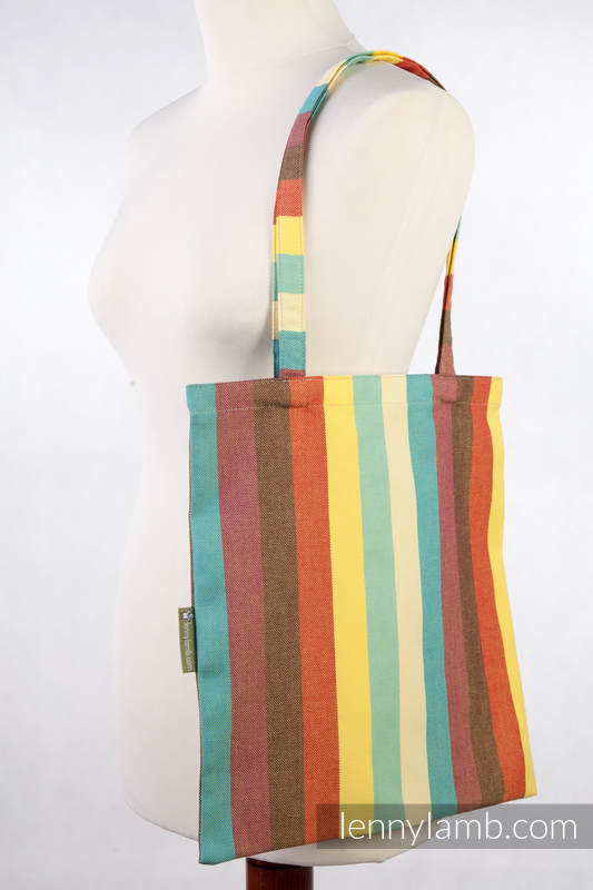 Shopping bag made of wrap fabric (100% cotton) - FOUR SEASONS (Grade B) #babywearing