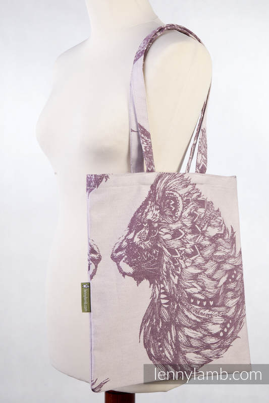Shopping bag made of wrap fabric (100% cotton) - ROYAL LION  #babywearing