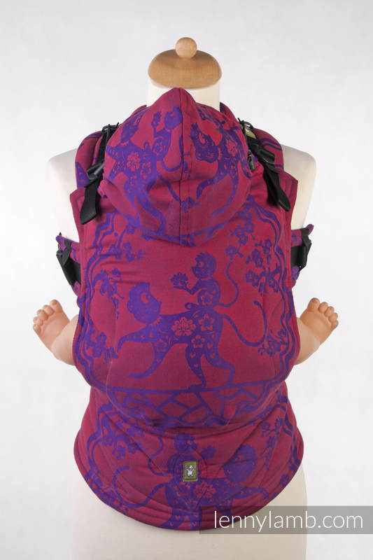 :LE_BB_MC_RD_PRPL #babywearing