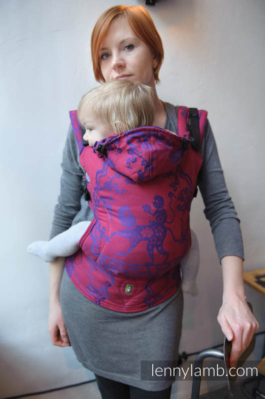 :LE_BB_MC_RD_PRPL #babywearing