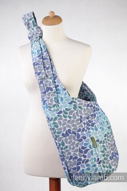 Hobo Bag made of woven fabric, 100% cotton  - COLORS OF HEAVEN #babywearing