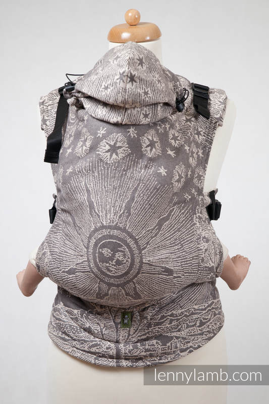 Nosidełko Ergonomiczne z tkaniny żakardowej 100% bawełna , Toddler Size, NA KRAŃCU ŚWIATA #babywearing
