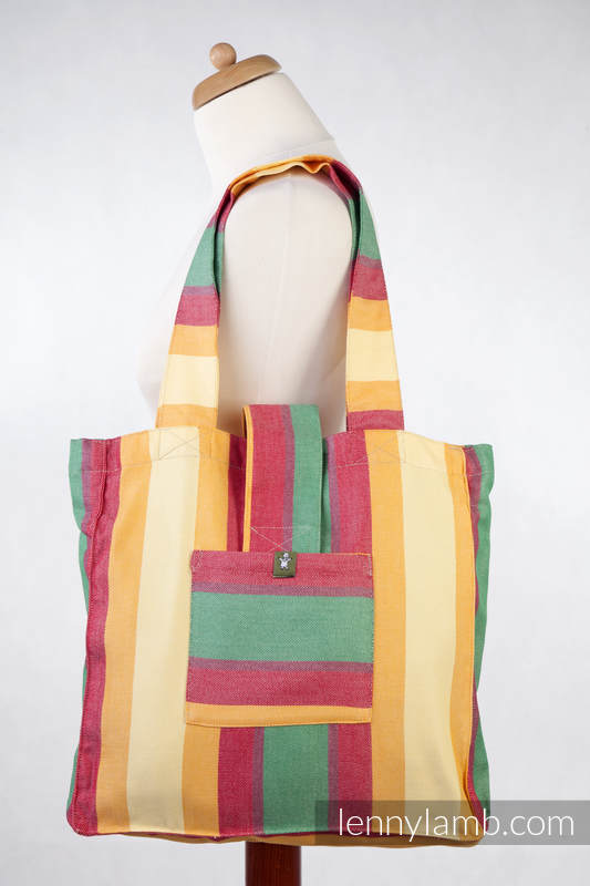 Shoulder bag made of wrap fabric (100% cotton) - SUMMER - standard size 37cmx37cm #babywearing