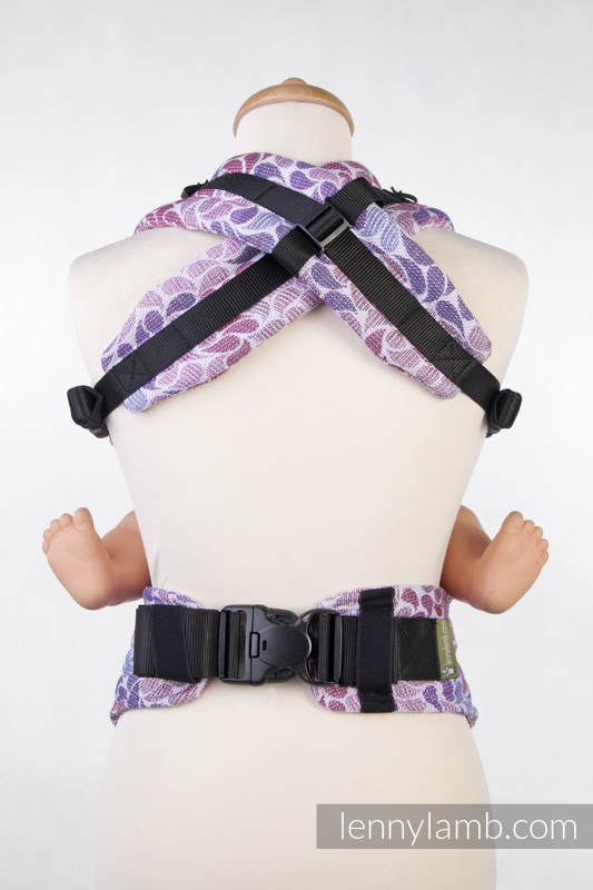 Ergonomic Carrier, Baby Size, jacquard weave 100% cotton - COLORS OF FANTASY - Second Generation #babywearing