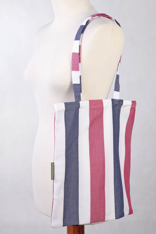 Shopping bag made of wrap fabric (100% cotton) - MARSEILLAISE  #babywearing
