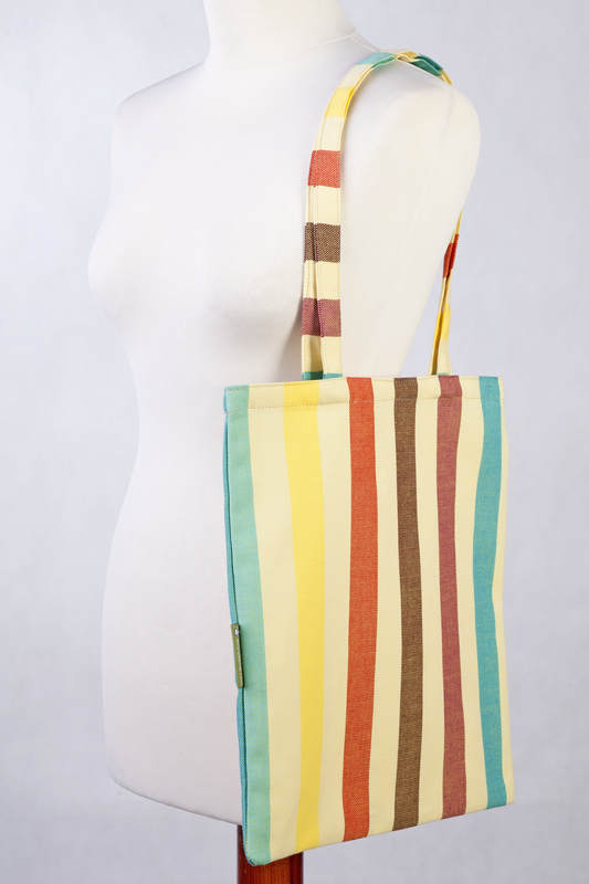 Shopping bag made of wrap fabric (100% cotton) - SUNNY SMILE  #babywearing