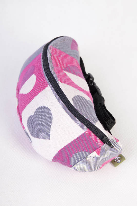 Waist Bag made of woven fabric, (100% cotton) - HEARTBEAT - ABIGAIL #babywearing