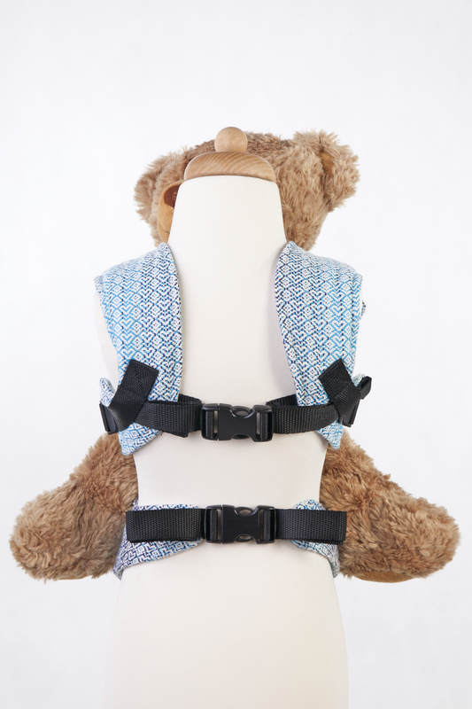 Doll Carrier made of woven fabric (100% cotton) - LITTLE LOVE - BREEZE #babywearing