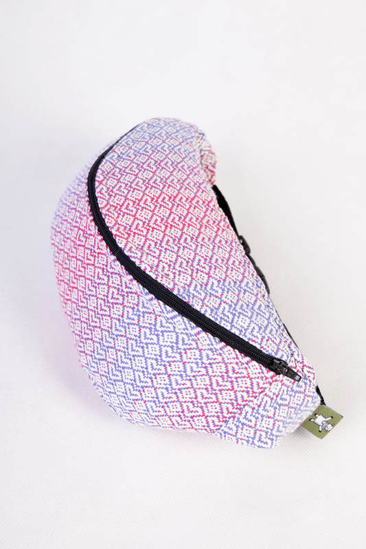 Waist Bag made of woven fabric, (100% cotton) - LITTLE LOVE - HAZE #babywearing