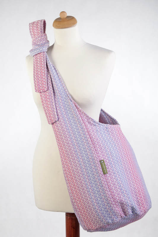 Hobo Bag made of woven fabric (100% cotton) - LITTLE LOVE - HAZE #babywearing