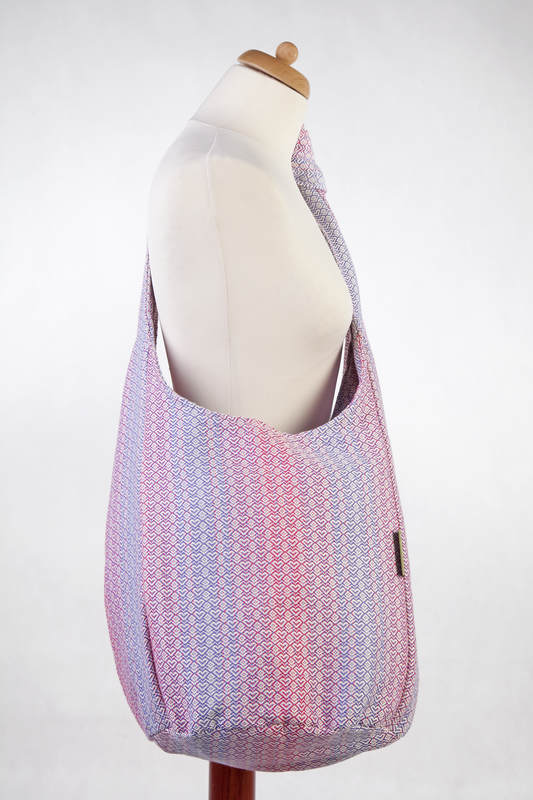 Hobo Tasche, hergestellt vom gewebten Stoff (100% Baumwolle) - LITTLE LOVE HAZE  #babywearing