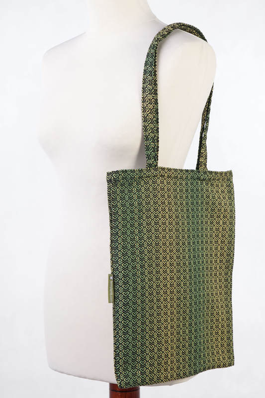 Shopping bag made of wrap fabric (100% cotton) - LITTLE LOVE - LEMON TREE #babywearing