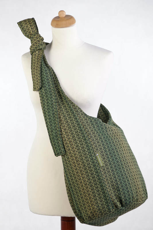 Hobo Bag made of woven fabric (100% cotton) - LITTLE LOVE - LEMON TREE #babywearing