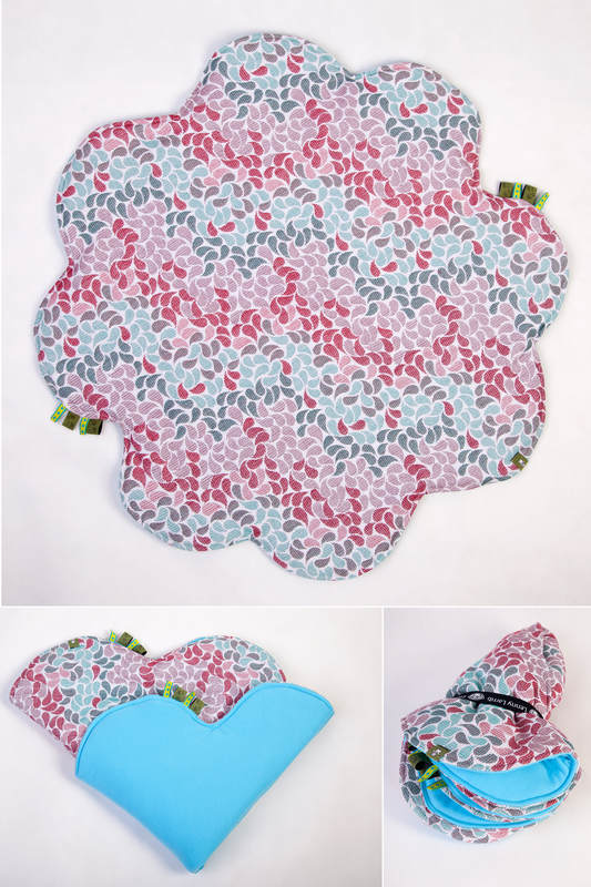 Lenny Baby Mat  (Outer layer-100% cotton, Stuffing-100% polyester) - COLORS OF FRIENDSHIP #babywearing