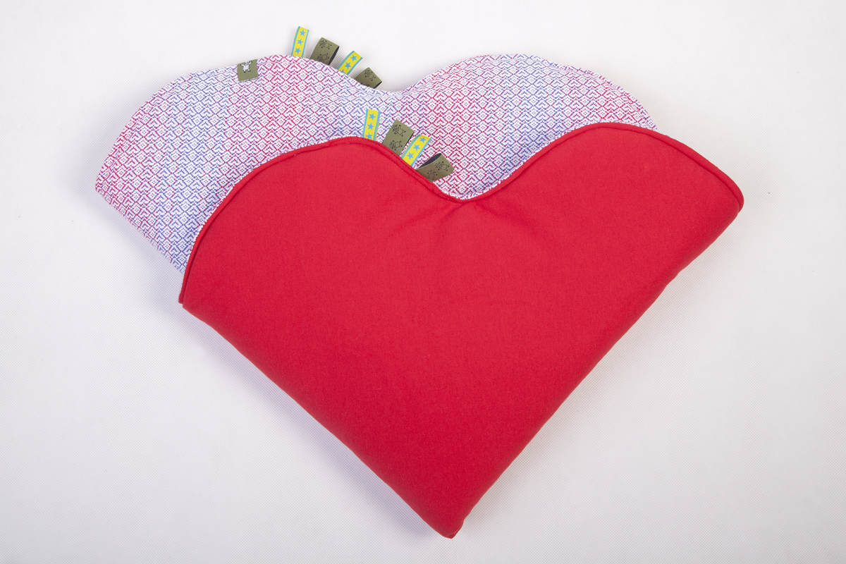 Lenny Baby Mat  (Outer layer-100% cotton, Stuffing-100% polyester) - LITTLE LOVE - HAZE #babywearing