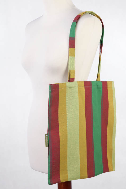 Shopping bag made of wrap fabric (100% cotton) - INDIAN SUMMER  #babywearing