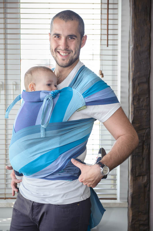 bis 20kg LennyLamb Wrap Tai Tragetuch ergonomische Babytrage Mei Tai 