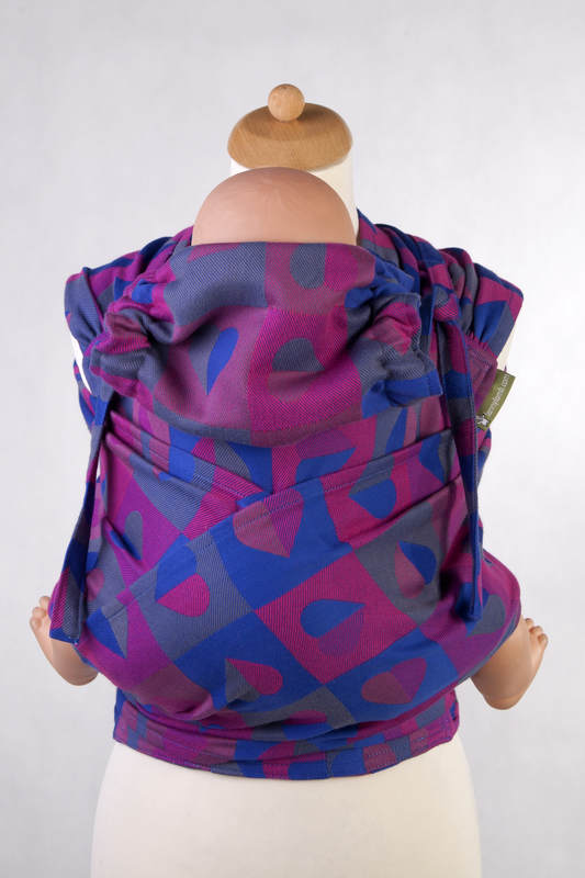 WRAP-TAI carrier Toddler with hood/ jacquard twill / 100% cotton / HEARTBEAT - CHLOE #babywearing