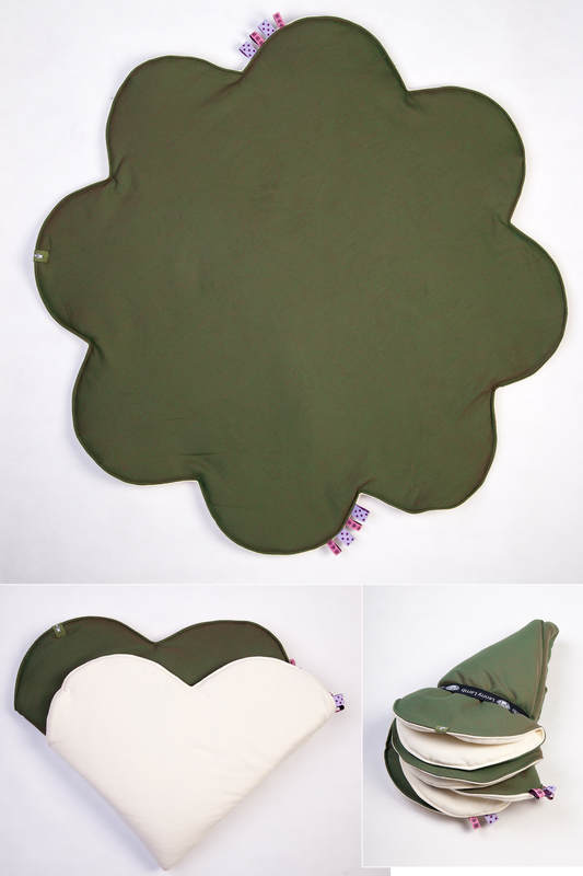 Lenny Baby Mat  (Outer layer-100% cotton, Stuffing-100% polyester) - CAMO DIAMOND (grade B) #babywearing
