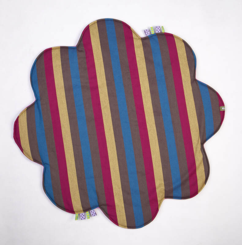 Lenny Baby Mat  (Outer layer-100% cotton, Stuffing-100% polyester) - FOREST MEADOW #babywearing