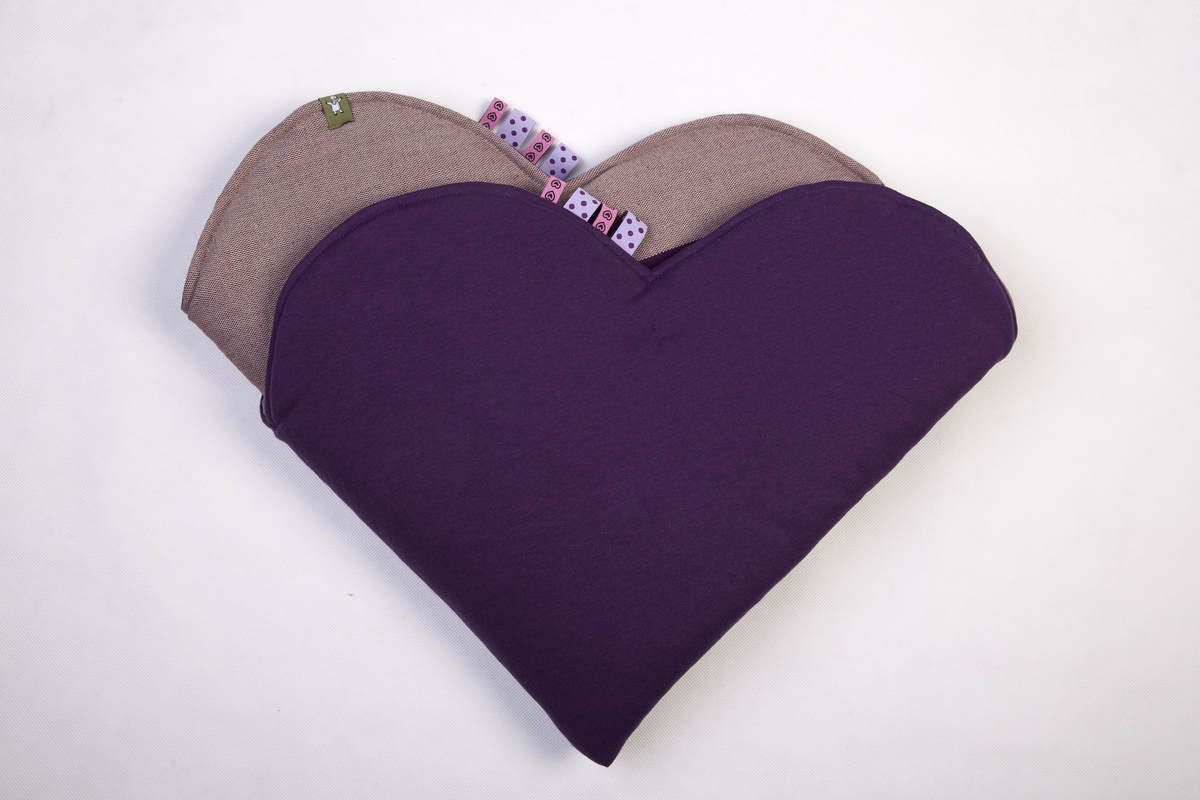 Mata dla dziecka LennyLamb (Warstwa zewnętrzna-100% Bawełna, Wypełnienie-100% Poliester) - WRZOSOWE NOCE #babywearing