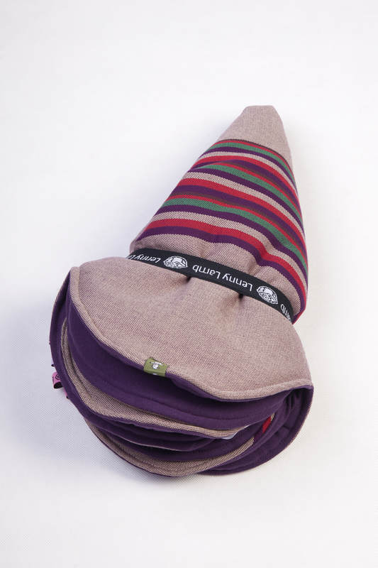Mata dla dziecka LennyLamb (Warstwa zewnętrzna-100% Bawełna, Wypełnienie-100% Poliester) - WRZOSOWE NOCE #babywearing