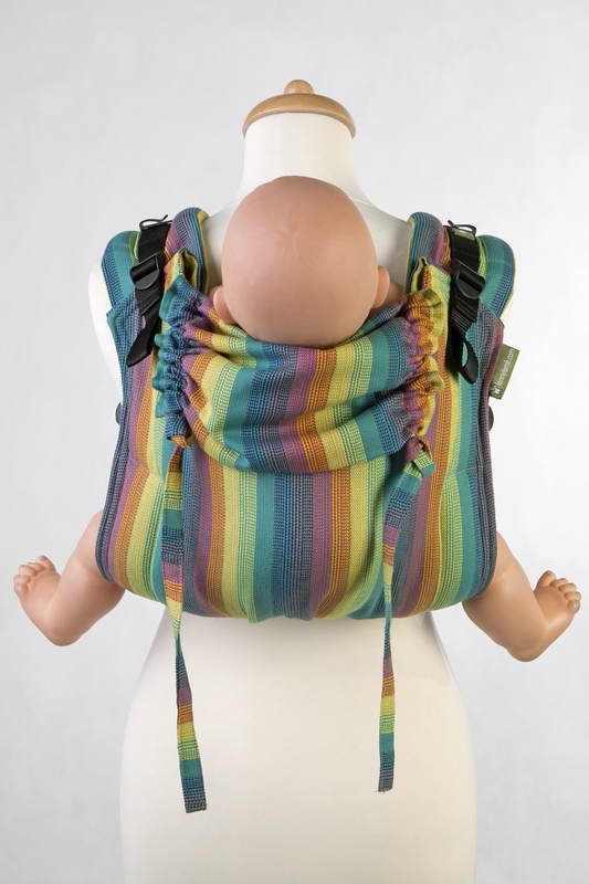 Nosidło Klamrowe ONBUHIMO z tkaniny skośno-krzyżowej (60% bawełna, 40% bambus), rozmiar Standard - TANGATA (drugi gatunek) #babywearing