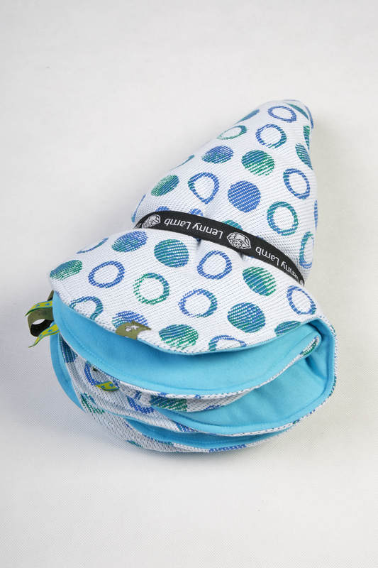 Lenny Baby Mat (Outer layer-100% cotton, Stuffing-100% polyester) - MOTHER EARTH Reverse #babywearing