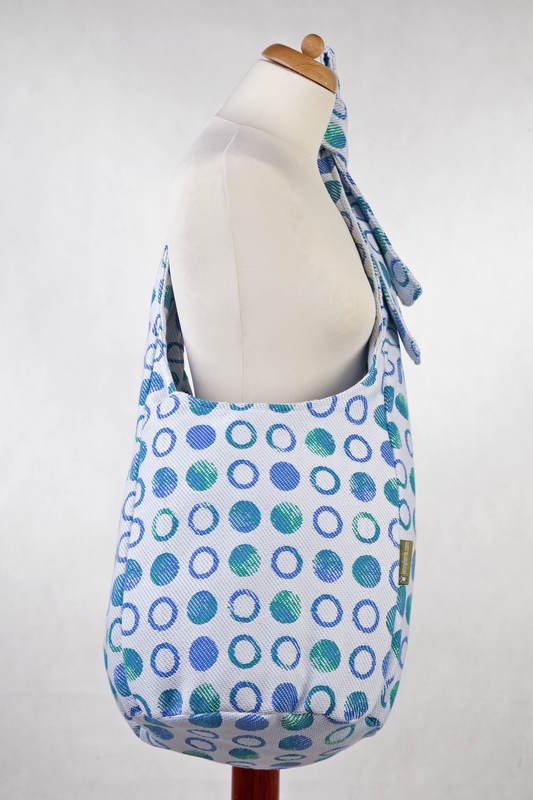 Hobo Bag made of woven fabric, 100% cotton  - MOTHER EARTH Reverse #babywearing
