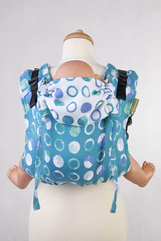 Nosidło Klamrowe ONBUHIMO z tkaniny żakardowej (100% bawełna), rozmiar Standard - MATKA ZIEMIA #babywearing