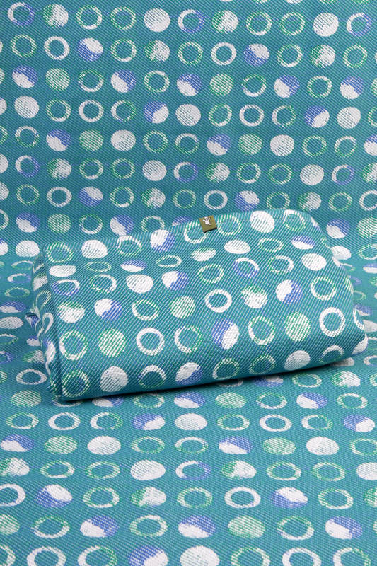 MOTHER EARTH, jacquard weave fabric, 100% cotton, width 140 cm, weight 380 g/m² #babywearing