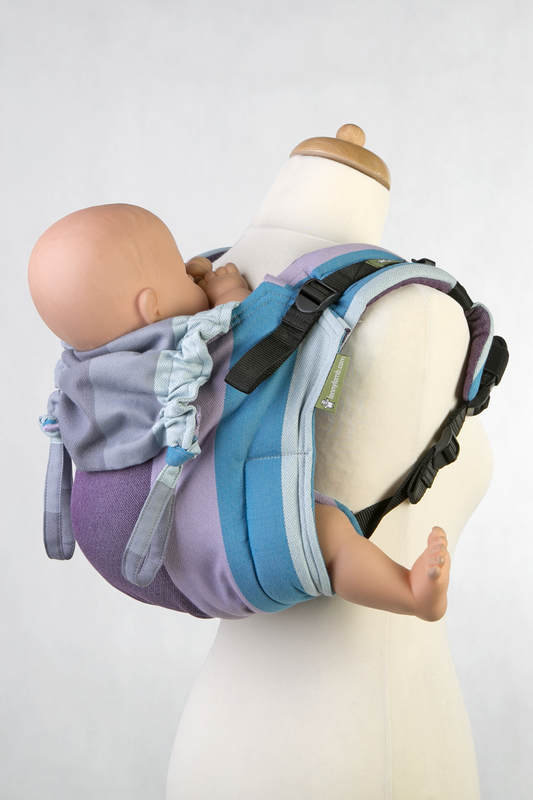 Lenny Buckle Onbuhimo baby carrier, toddler size, diamond weave (100% cotton) - ICELANDIC DIAMOND #babywearing