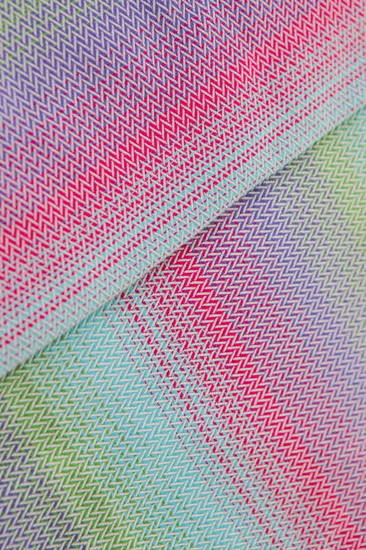 LITTLE HERRINGBONE IMPRESSION, herringbone weave fabric, 100% cotton, width 140cm, weight 250 g/m² #babywearing
