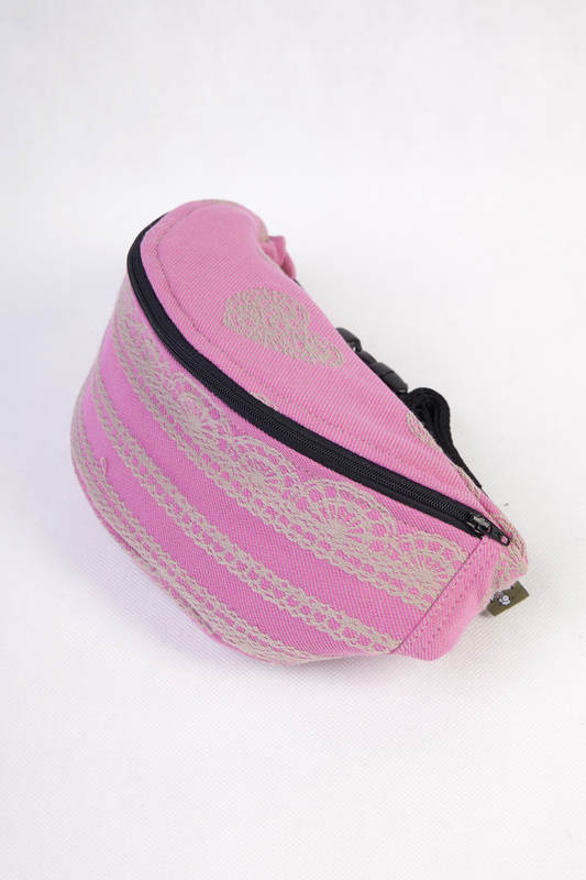 Waist Bag made of woven fabric, (100% cotton) - CANDY LACE #babywearing
