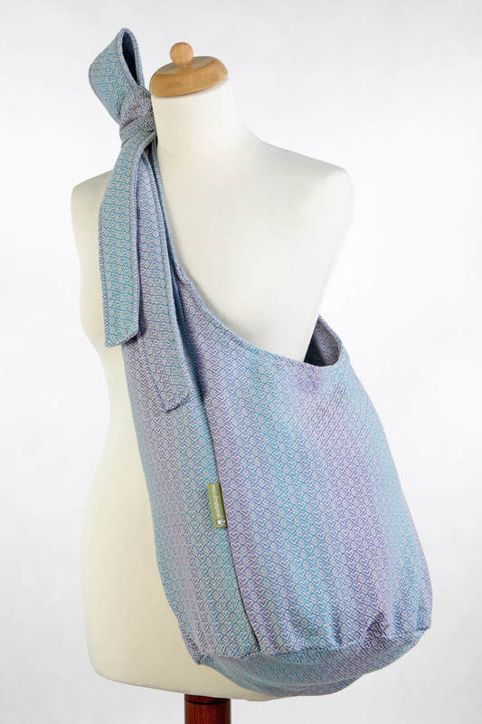 Hobo Bag made of woven fabric, 100% cotton - LITTLE LOVE - ZEPHYR #babywearing