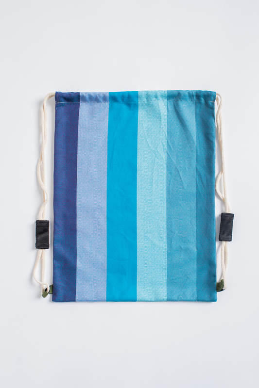 Sackpack made of wrap fabric (100% cotton) - FINNISH DIAMOND - standard size 32cmx43cm #babywearing