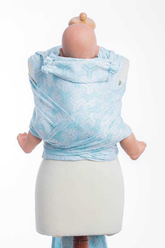 WRAP-TAI carrier Toddler with hood/ jacquard twill / 100% cotton / TRINITY #babywearing