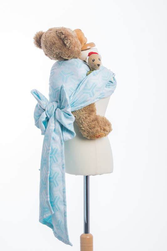 Żakardowa chusta dla lalek, 100% bawełna - TRINITY (drugi gatunek) #babywearing