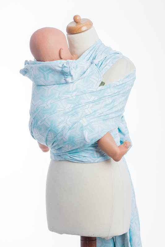 WRAP-TAI carrier Mini with hood/ jacquard twill / 100% cotton / TRINITY #babywearing