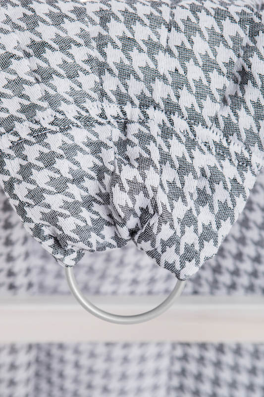 Ringsling, Jacquard Weave (60% cotton, 40% linen) - LITTLE PEPITKA - long 2.1m #babywearing