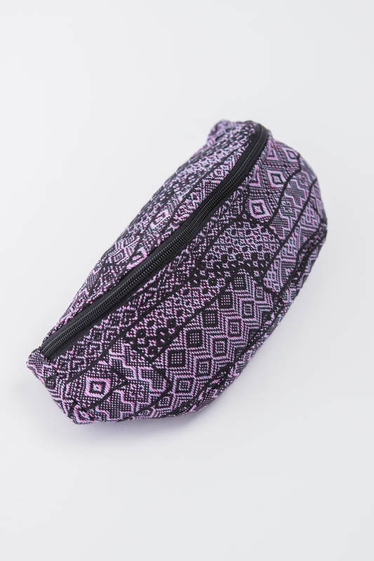 Waist Bag made of woven fabric, (100% cotton) - ENIGMA PURPLE #babywearing